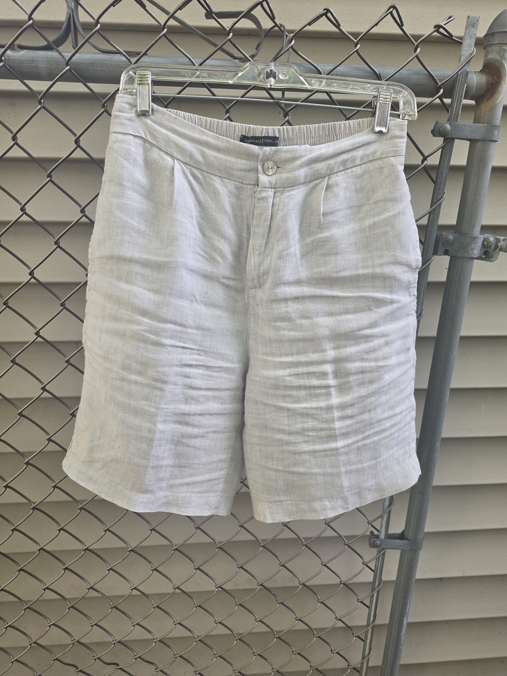 Tahari 100% Linen Shorts (Jorts)